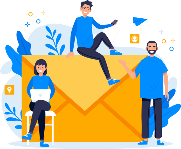 Contact illustration